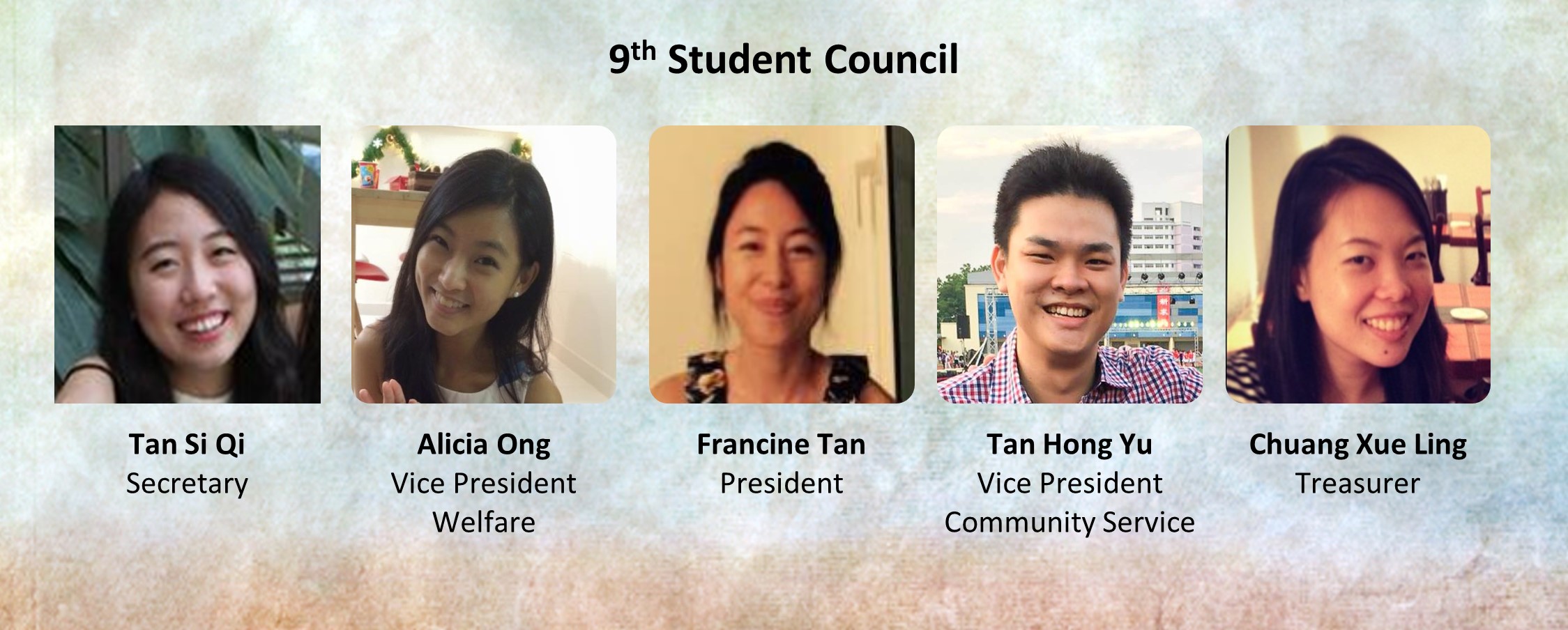 9th Student Council (AY16-17)