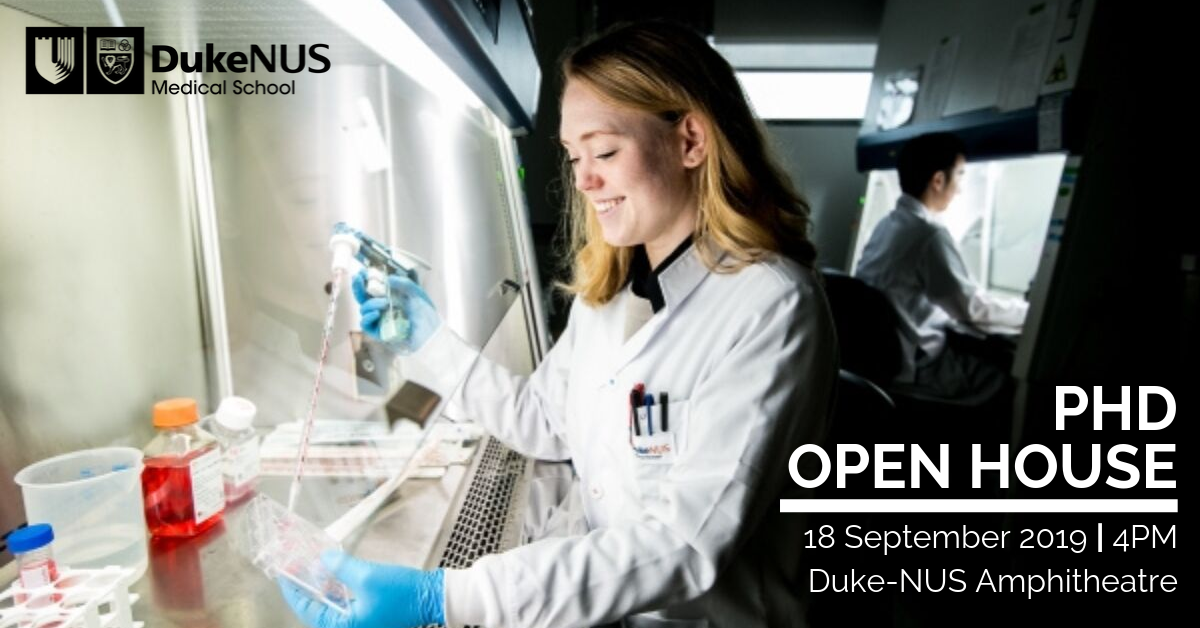 DUKE-NUS PHD OPEN HOUSE