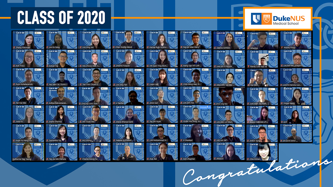 Duke NUS Graduation and Hooding Ceremony 2020