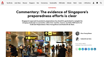 The evidence of Singapore’s preparedness efforts is clear (CNA)