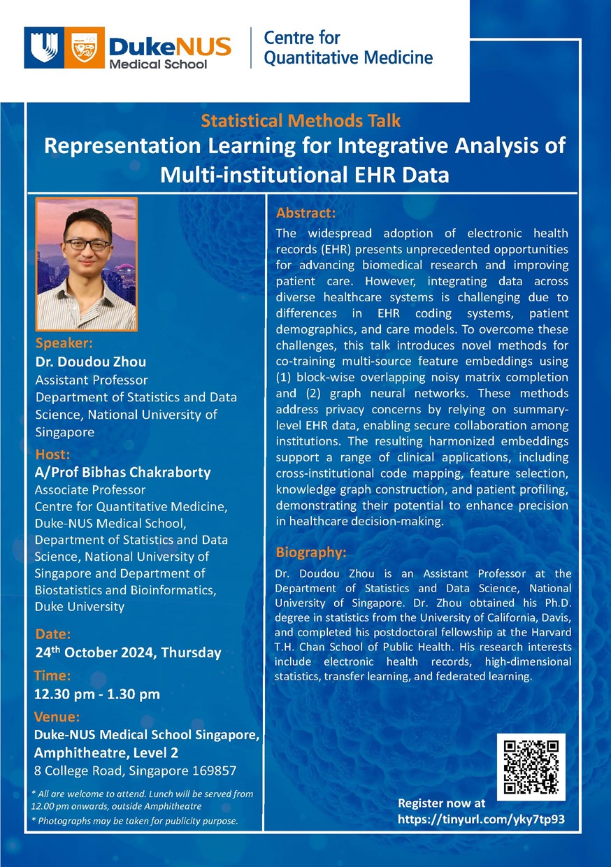 Statistical Methods Talk - 24th October 2024