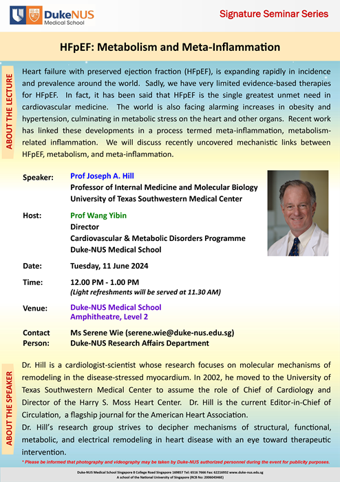 Seminar Flyer (Prof Joseph Hill)