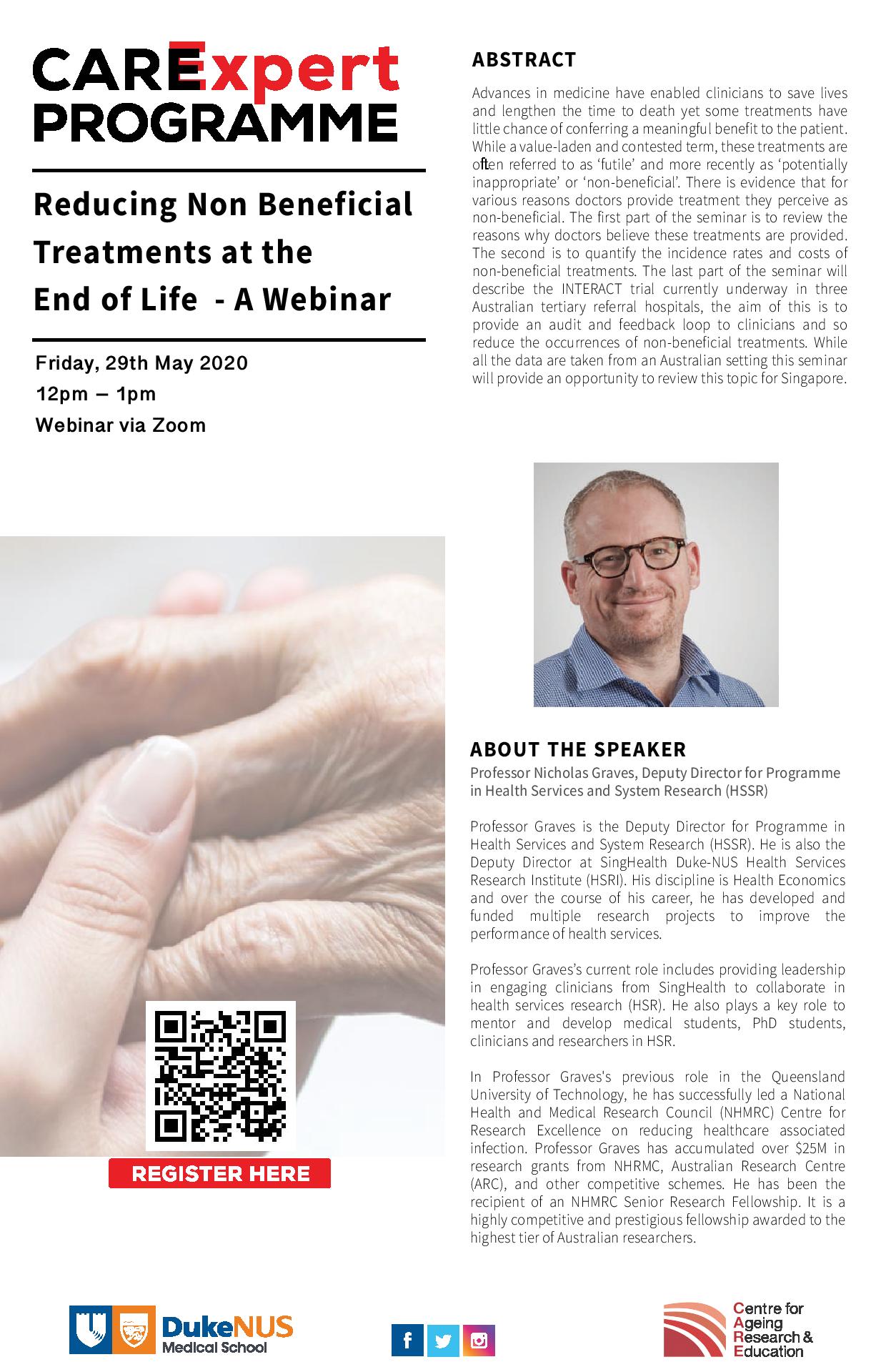 CARE Expert Programme Webinar - 29 May 2020