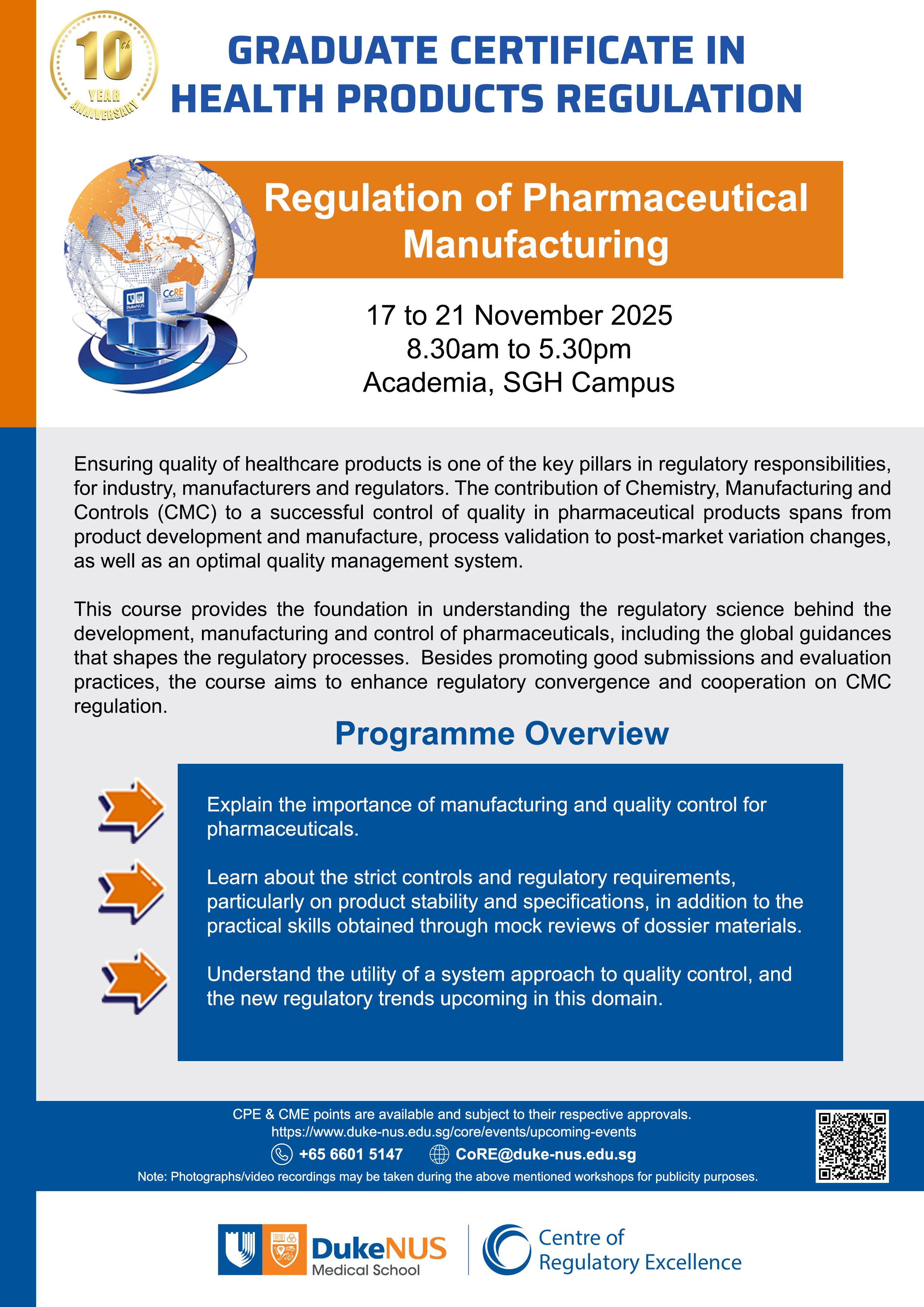 Flyer_2025 GMS5004 Regulation of Pharmaceutical Manufacturing - with stamp