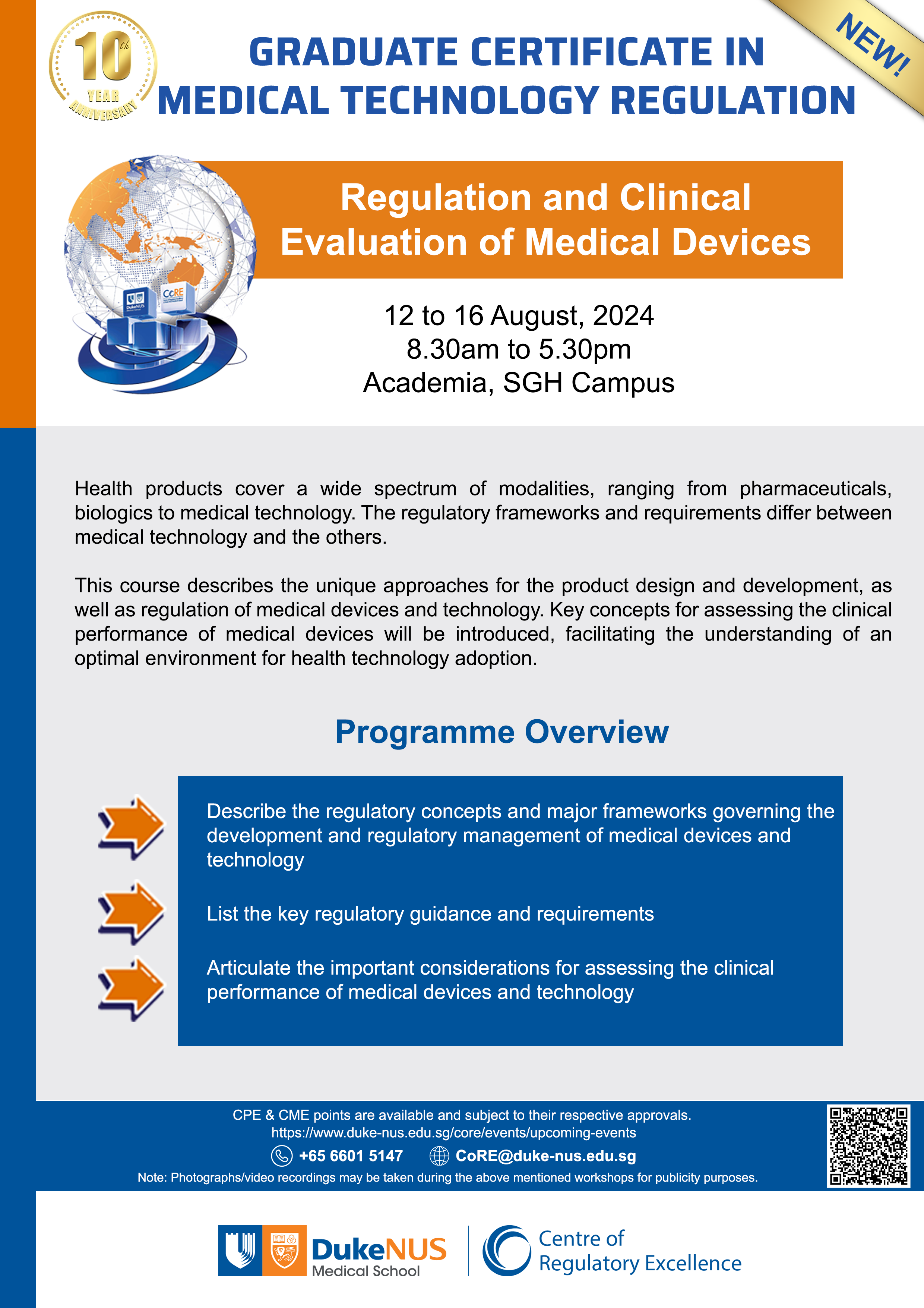 GC Web Banner_2024 GMS5008 Regulation and Clinical Evaluation of Medical Devices