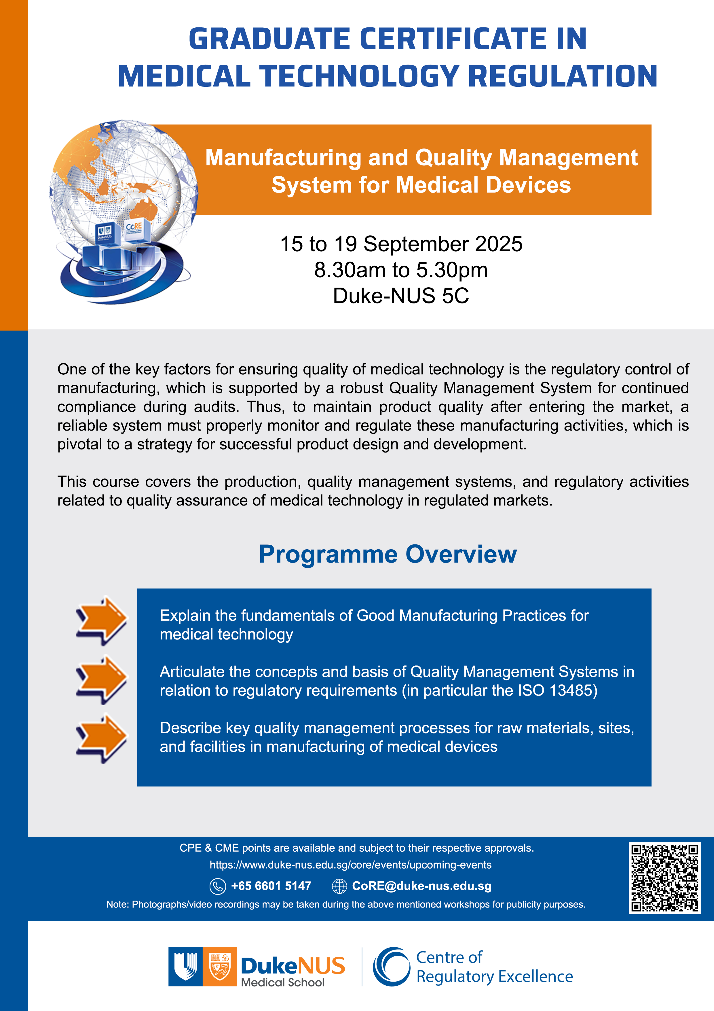 v1 Flyer_2025 GMS5009 Manufacturing and Quality Management System for Medical Devices